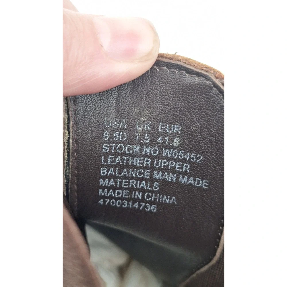Wolverine 1000 Mile Montague Dark Brown Leather Chelsea Boots Mens 8.5 D W05452